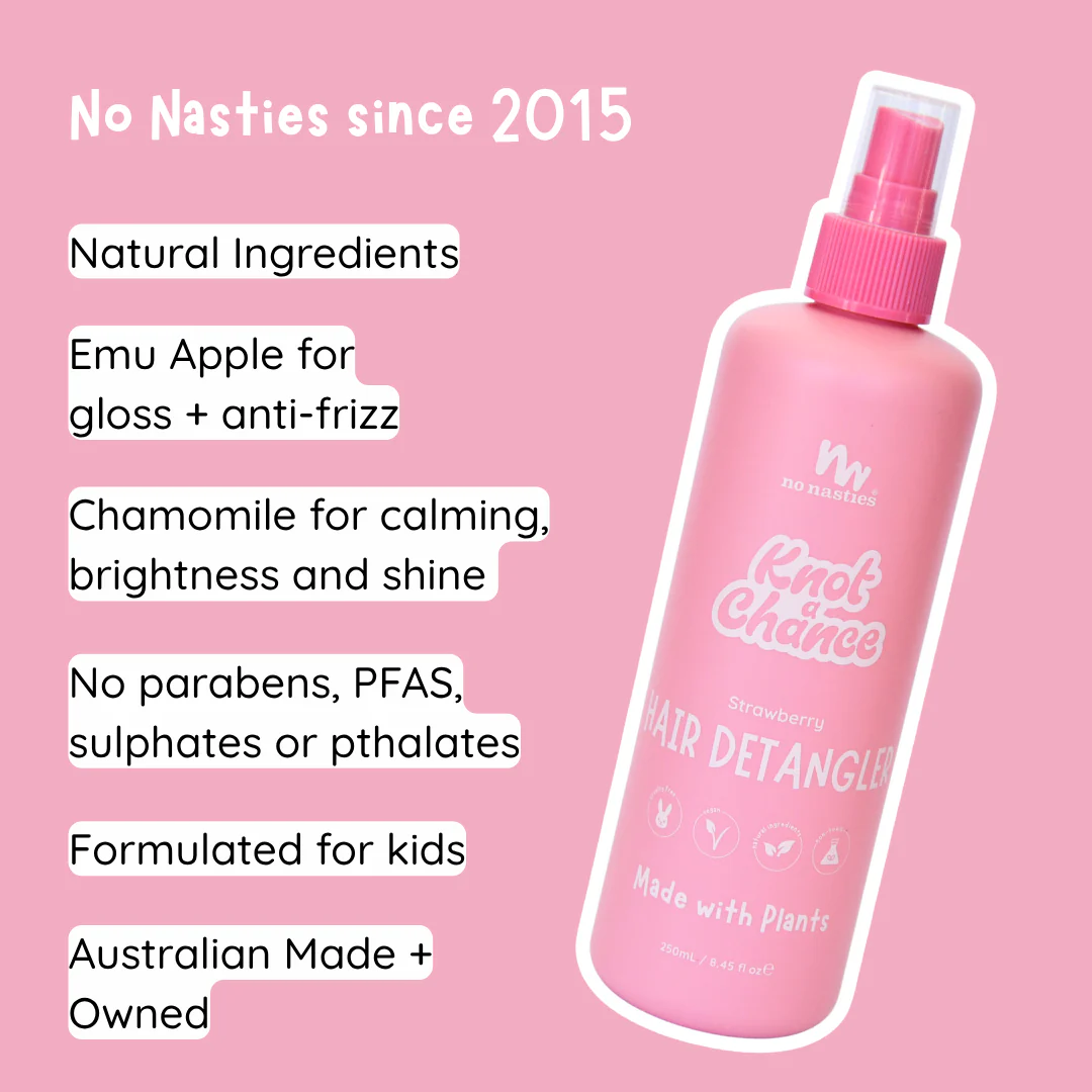 No Nasties Kids Plant Based Alcohol Free Hair Spray in Calming Lavender and Fresh Lime - Image 7